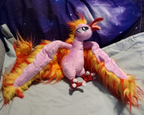 Moltres Bird Pixelledsugar Plushies