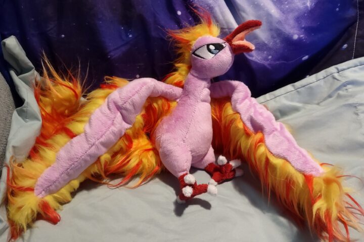 Moltres Bird Pixelledsugar Plushies